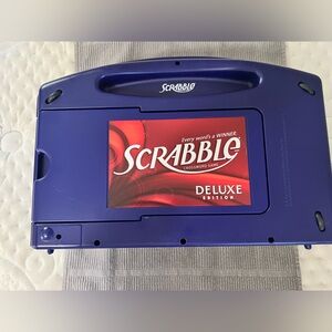 Hasbro Scrabble Deluxe Edition Portable Audio & Video Device - Blue